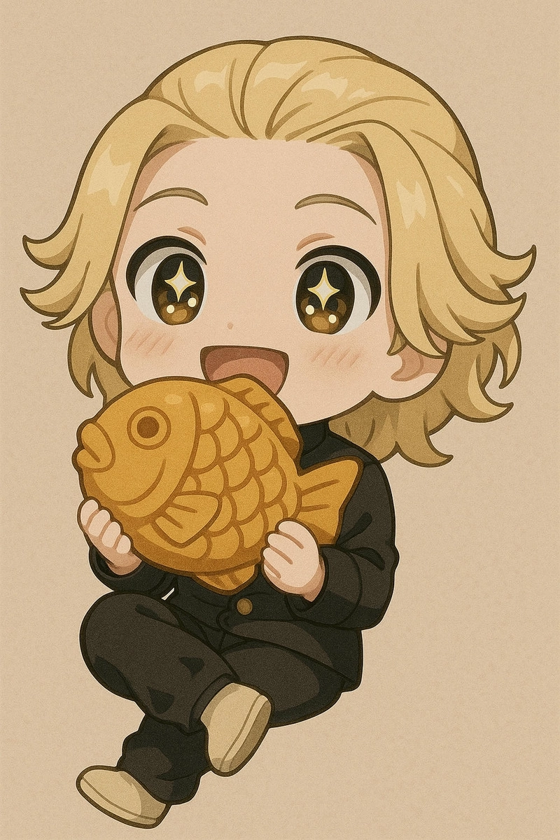 Hình Mikey chibi đáng yêu nhất 