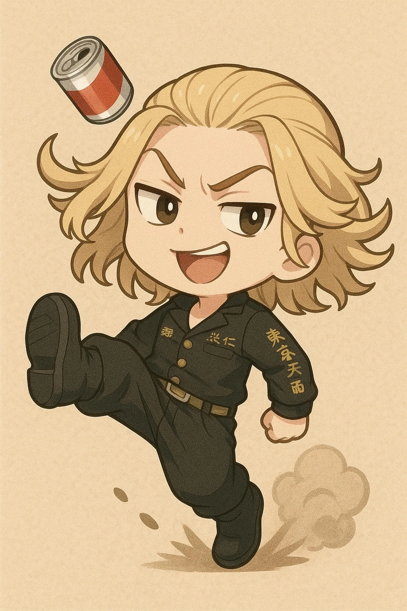 Ảnh Mikey chibi style cute 