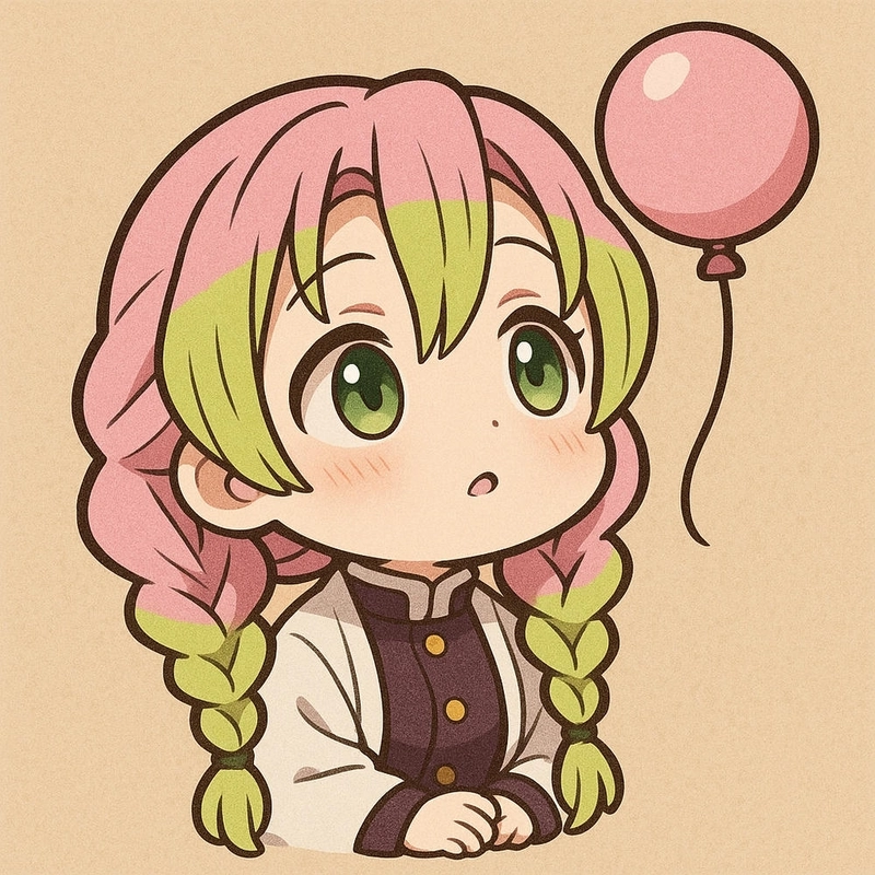 kanroji mitsuri chibi cute đẹp