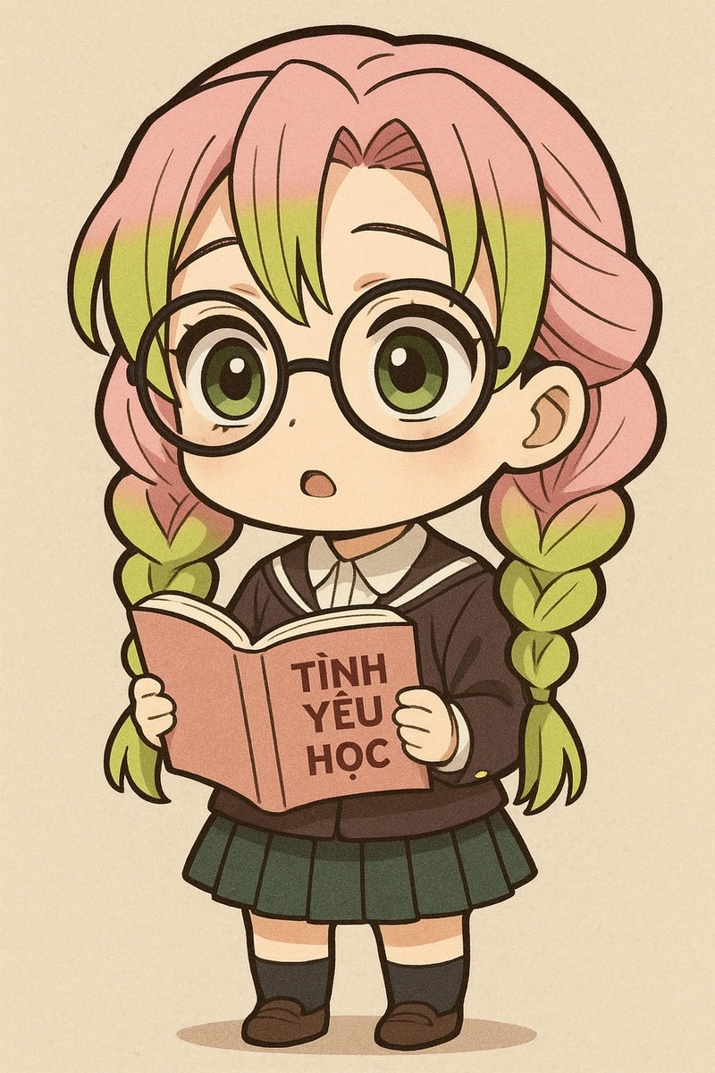 Ảnh cute Mitsuri Kanroji chibi