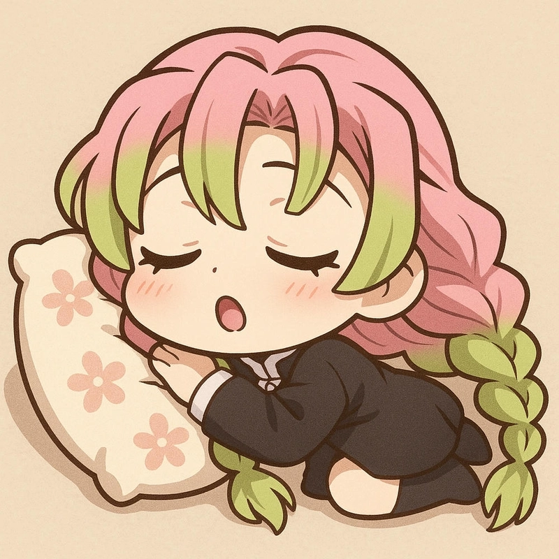 Hình nền Mitsuri Kanroji chibi cute
