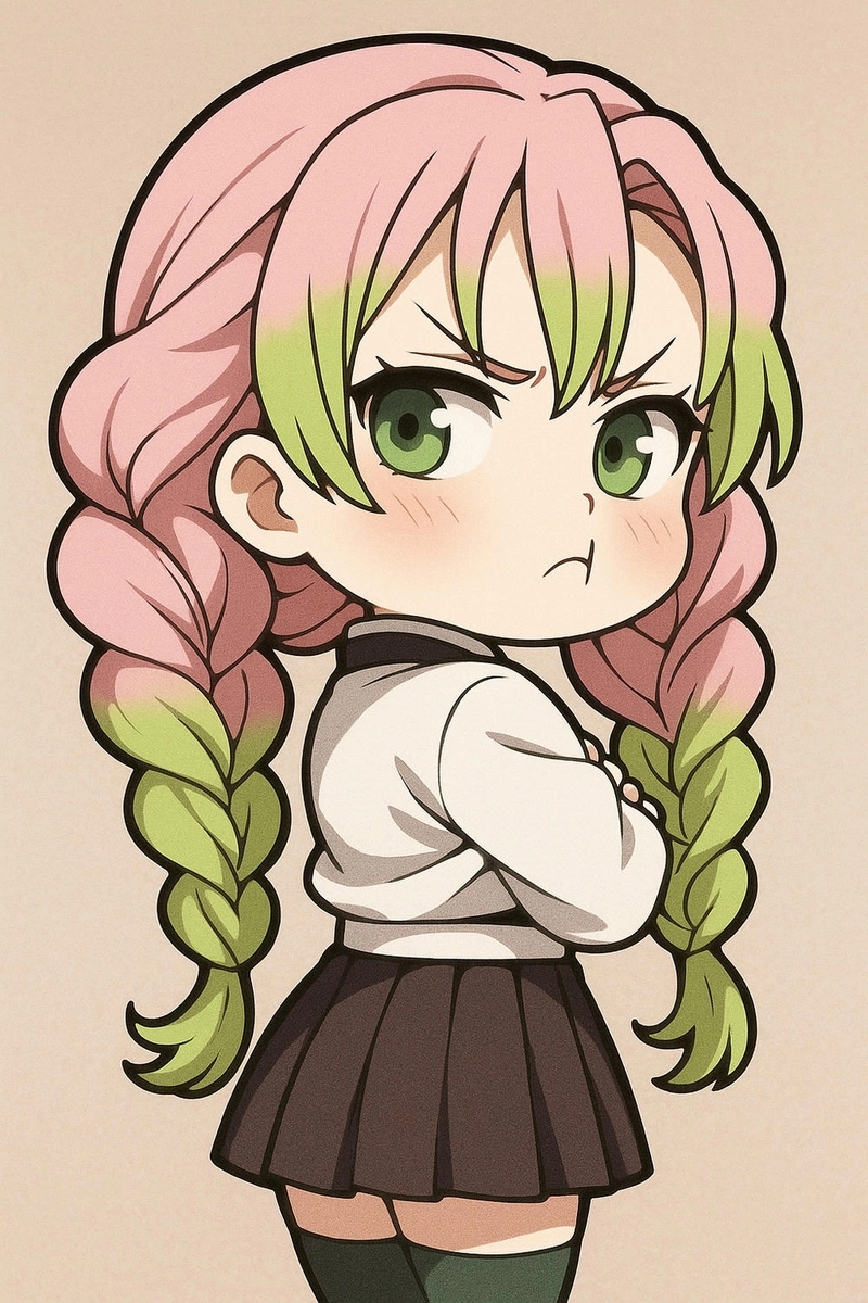 Hình chibi nhân vật Kanroji Mitsuri