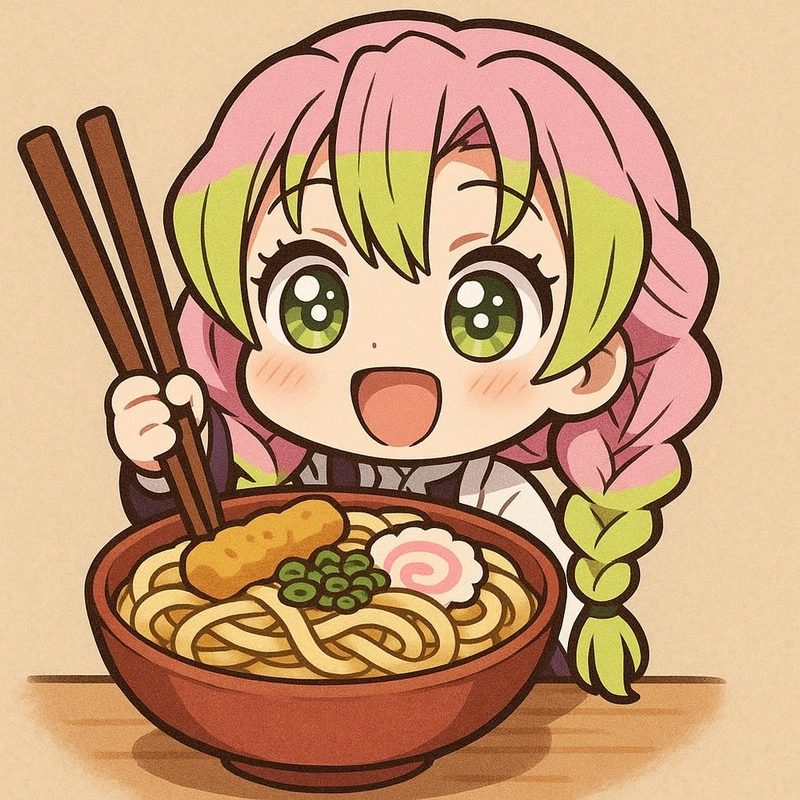 Hình vẽ chibi Mitsuri cute