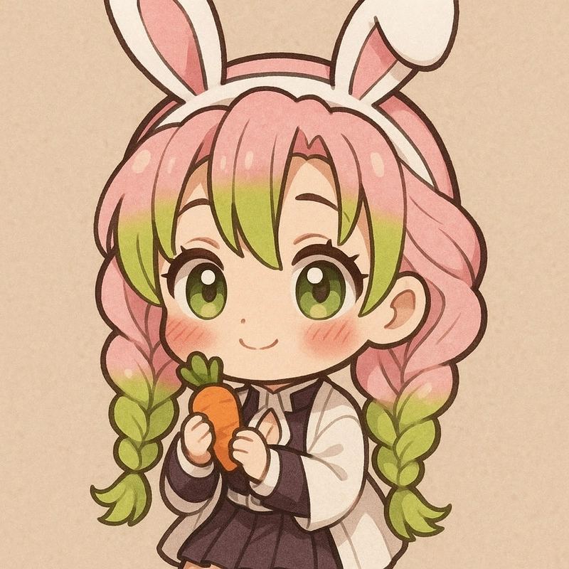 Hình dễ thương Mitsuri chibi