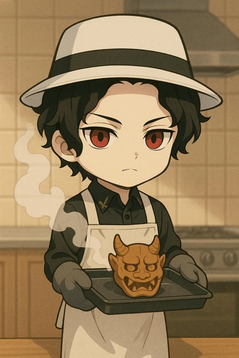 Hình nền Muzan chibi