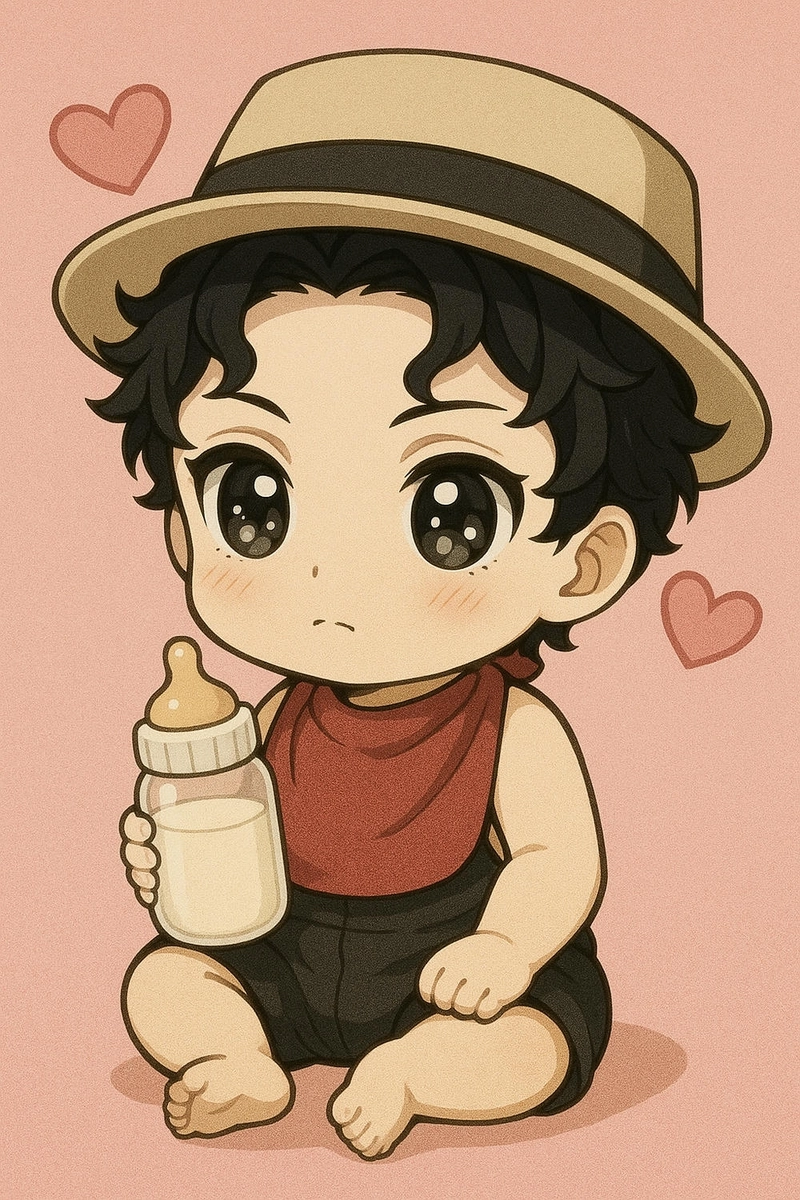 Tranh chibi Muzan cute