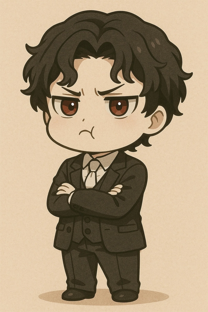 ảnh muzan chibi hài hước