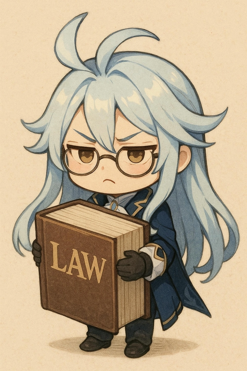 Chibi Neuvillette kawaii 