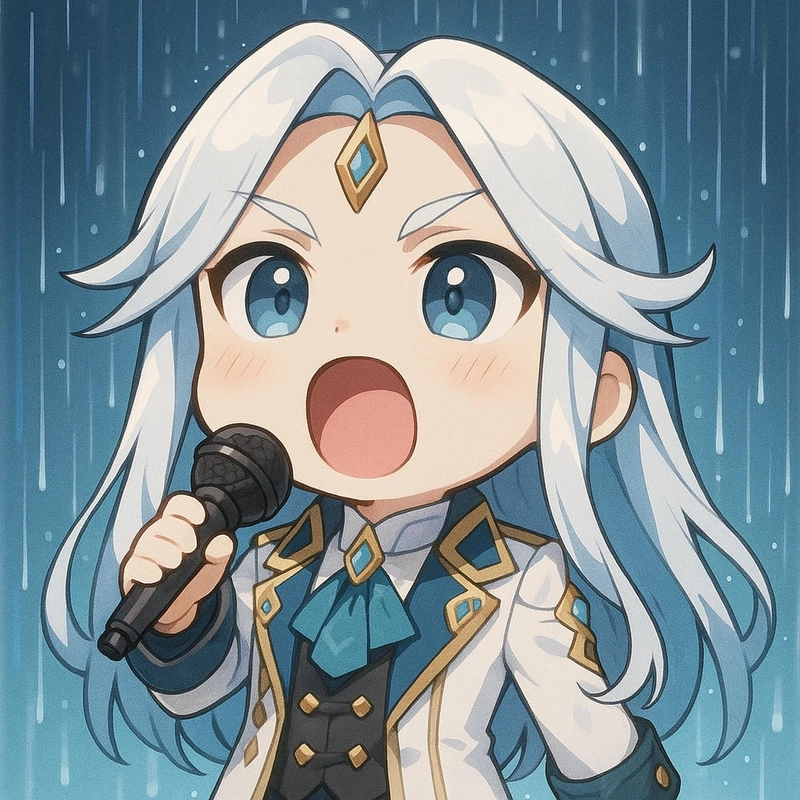 Hình minh họa chibi Neuvillette 