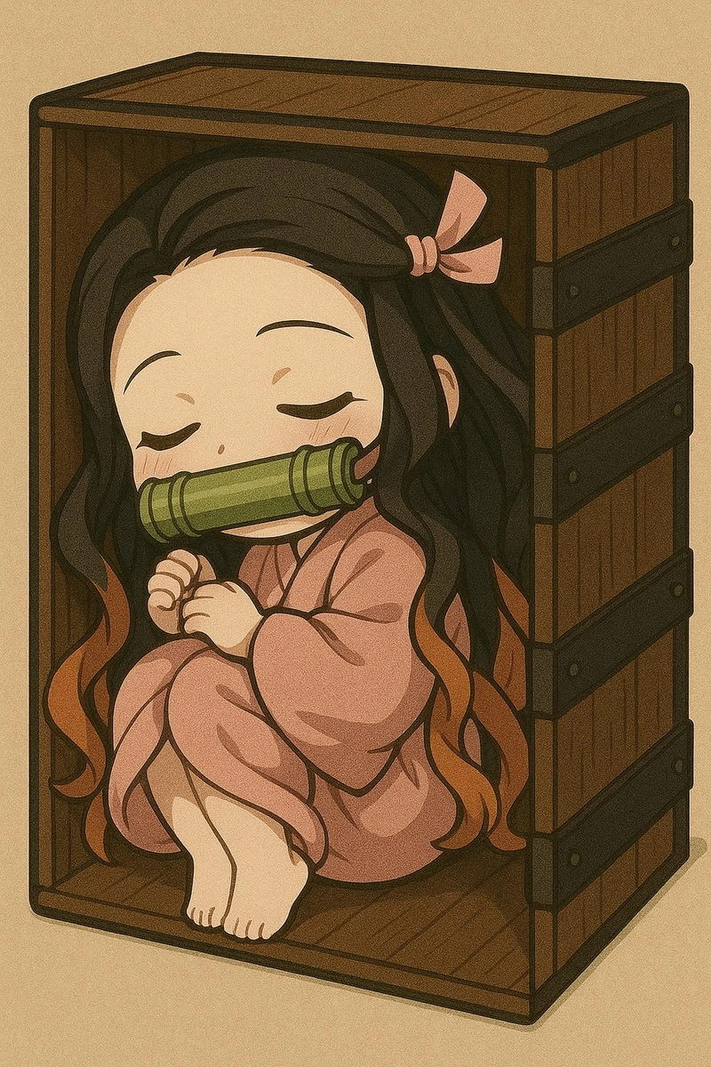 Bộ sưu tập ảnh Nezuko chibi đáng yêu