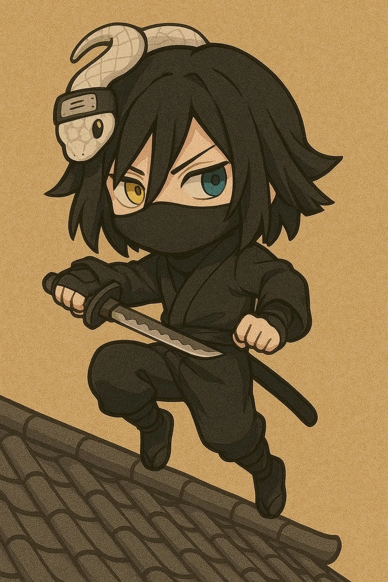 Obanai chibi dễ thương ngầu lòi