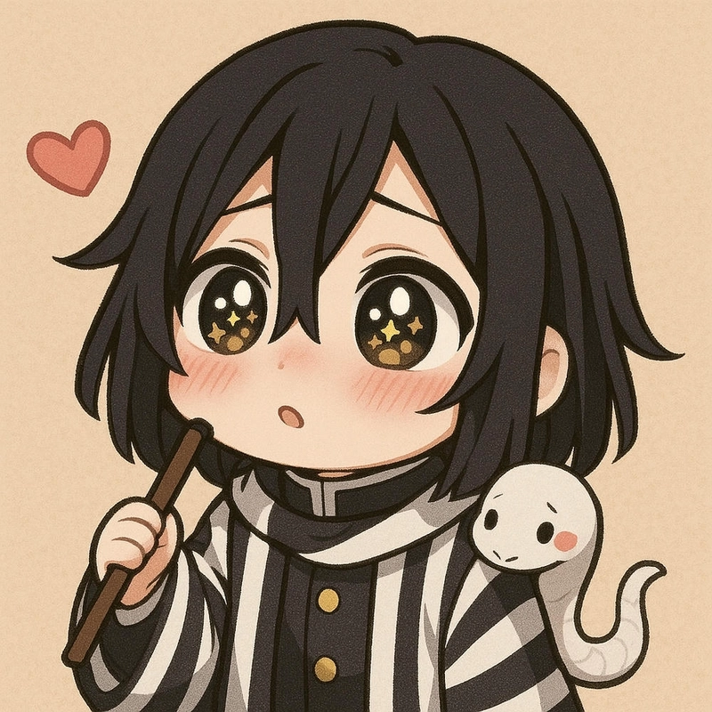 Ảnh Obanai chibi độc đáo