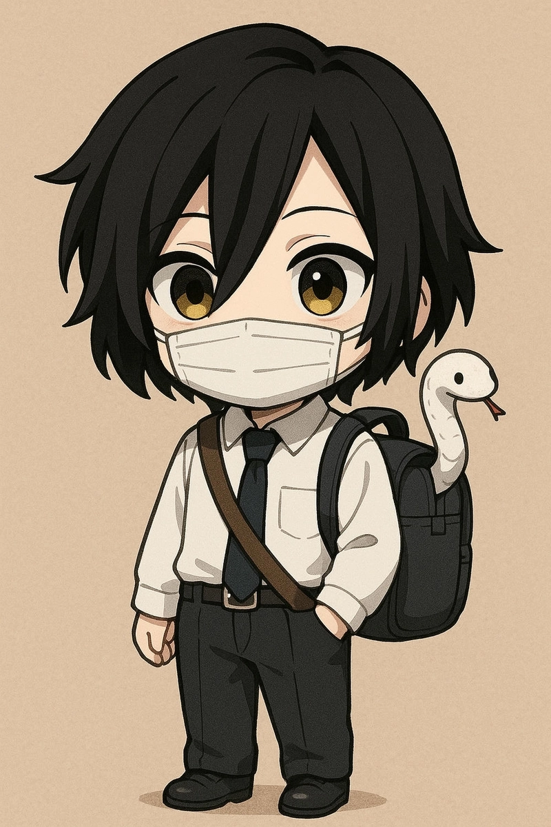 Ảnh Obanai ngầu phong cách chibi