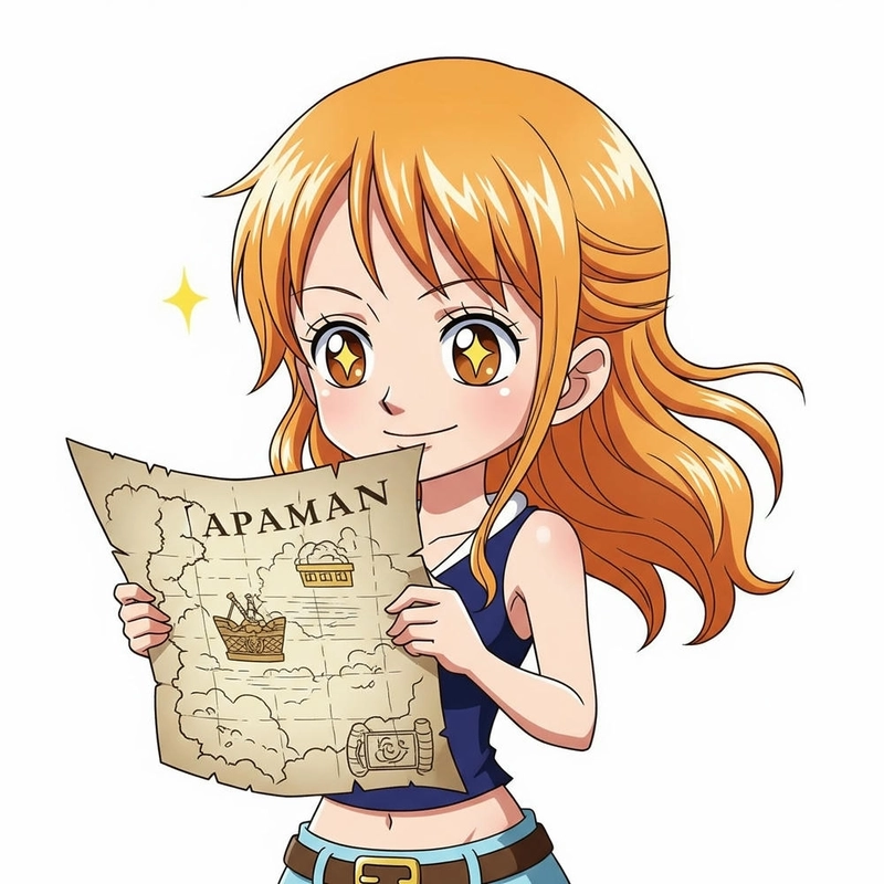 Hình vẽ tay chibi one piece cực xinh