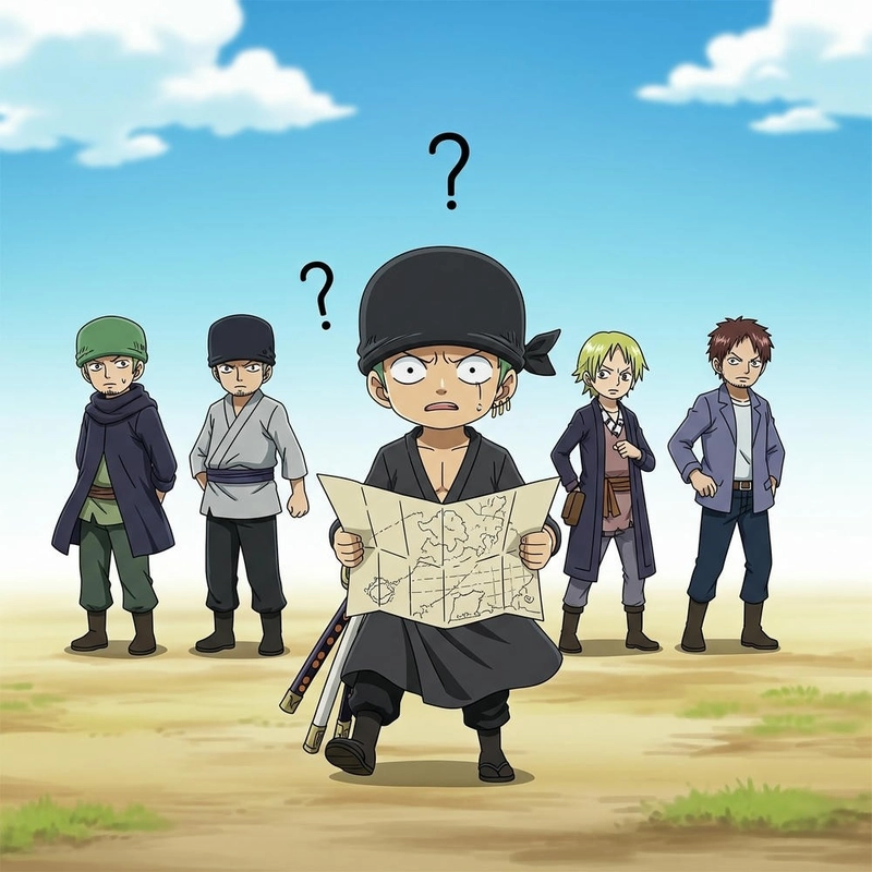 One piece chibi ảnh siêu dễ thương