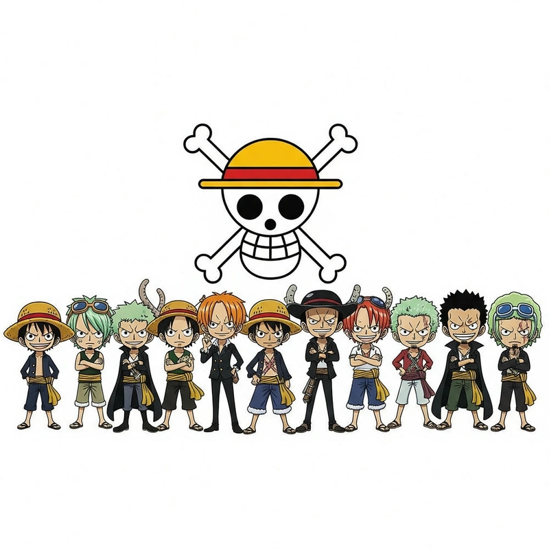 Hình ảnh chibi các nhân vật one piece