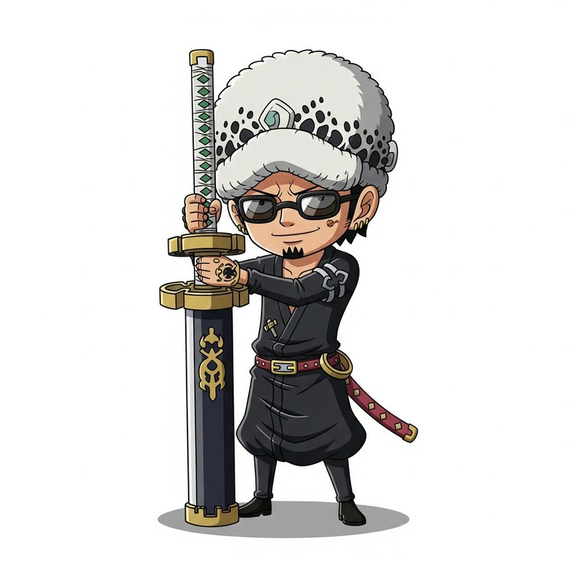 Hình one piece chibi dễ thương
