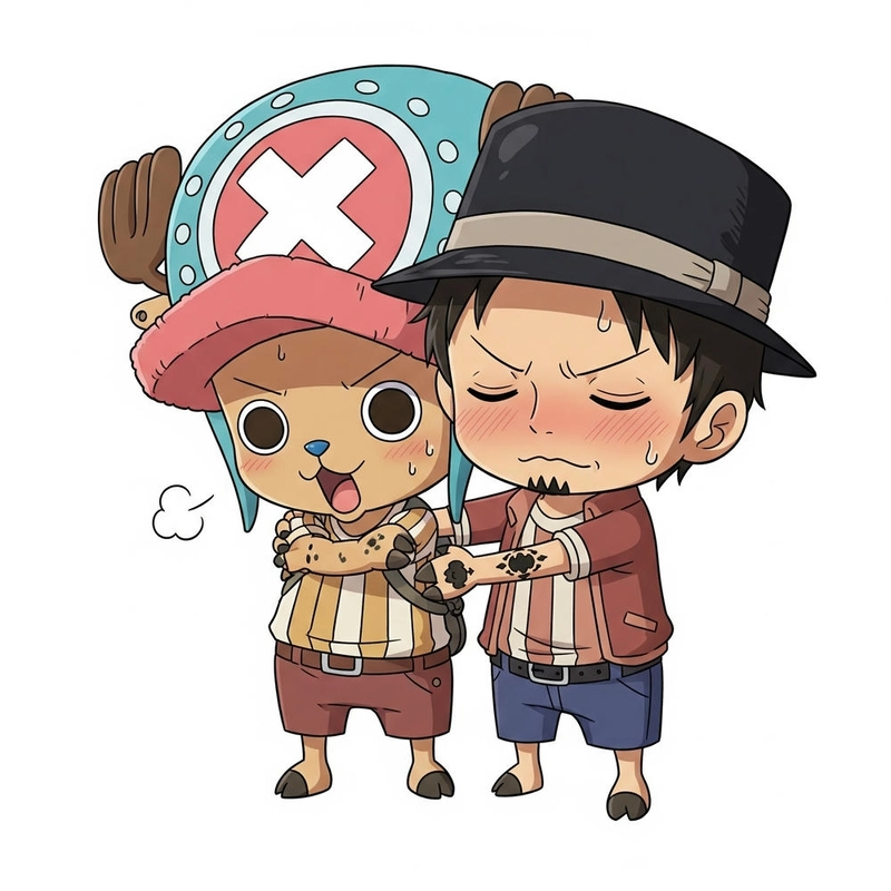 chibi ảnh one piece đáng yêu