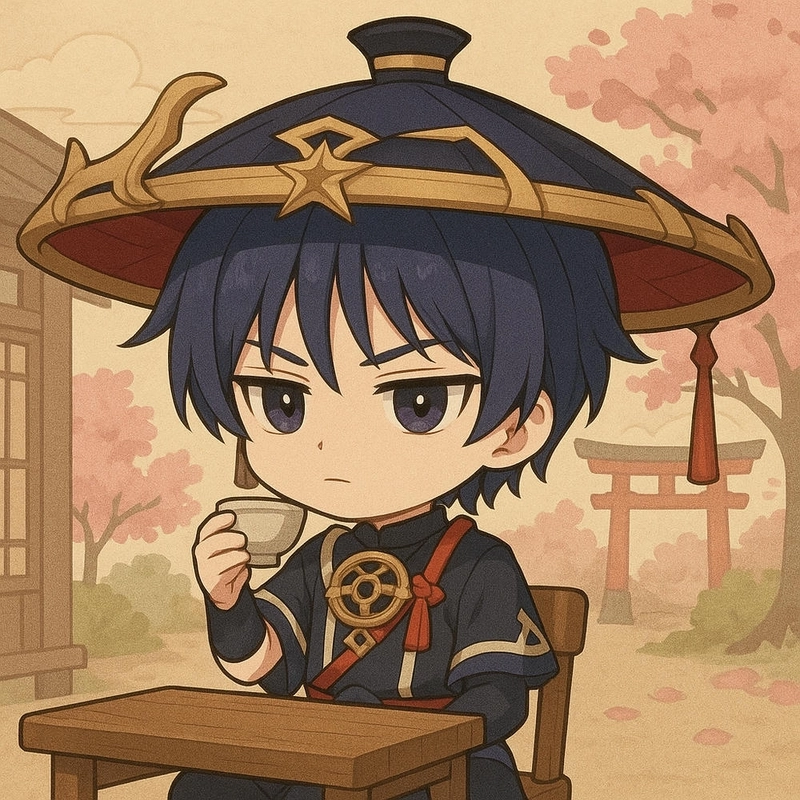 Hình ảnh Scaramouche cute style chibi 