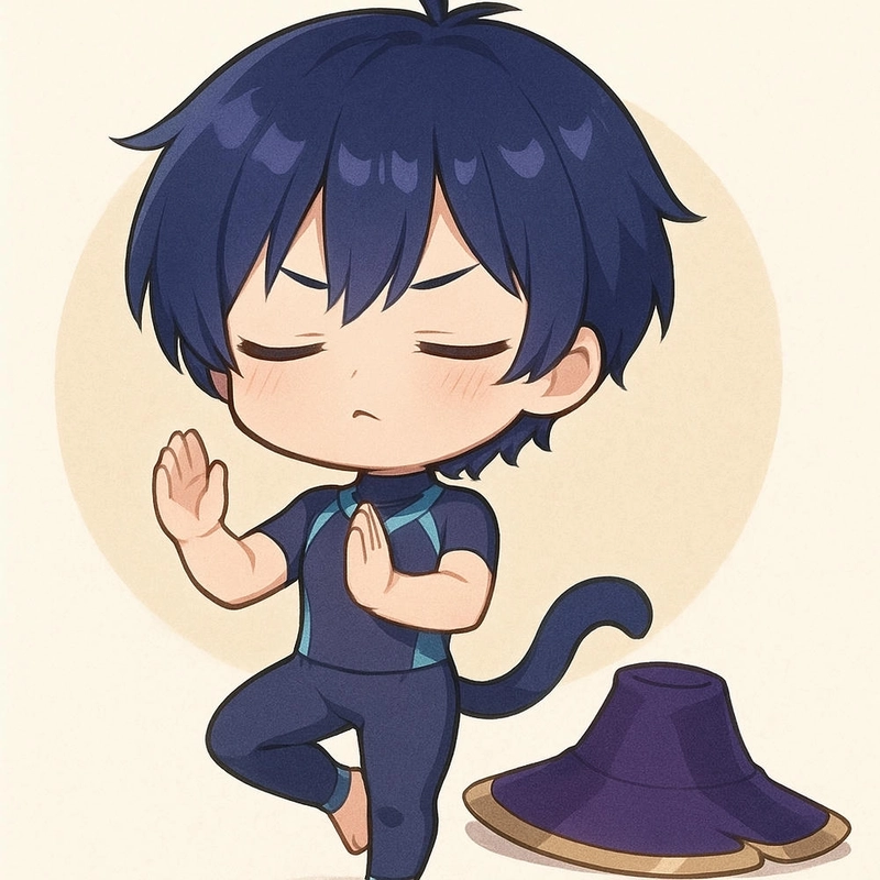 Scaramouche cute sticker chibi 