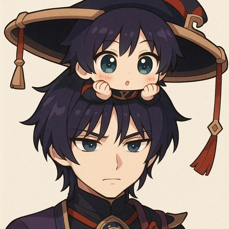 Ảnh Scaramouche phiên bản chibi 