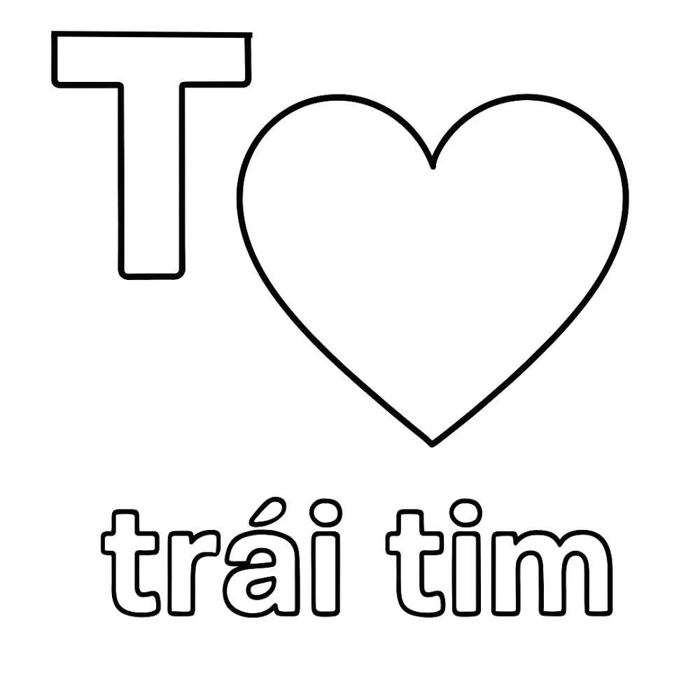 tô màu chữ t tô màu chữ cái tiếng việt