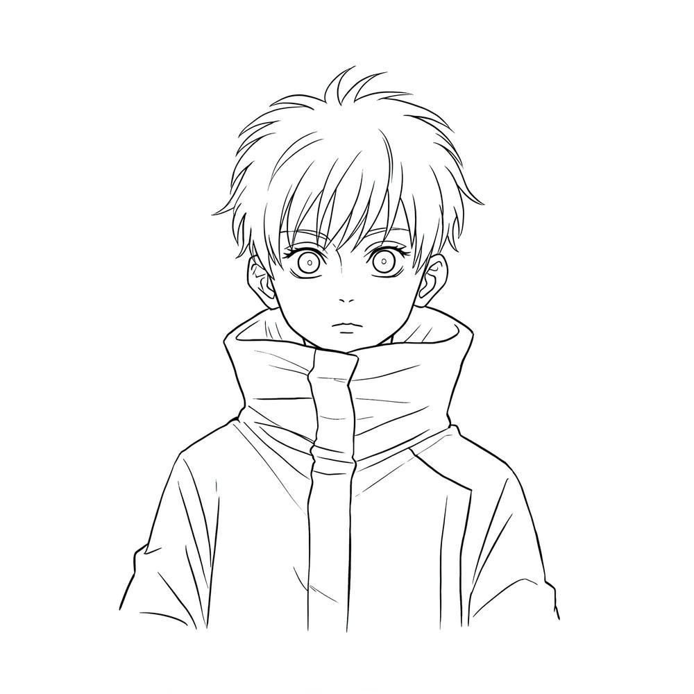tô màu gojo satoru jujutsu kaisen 