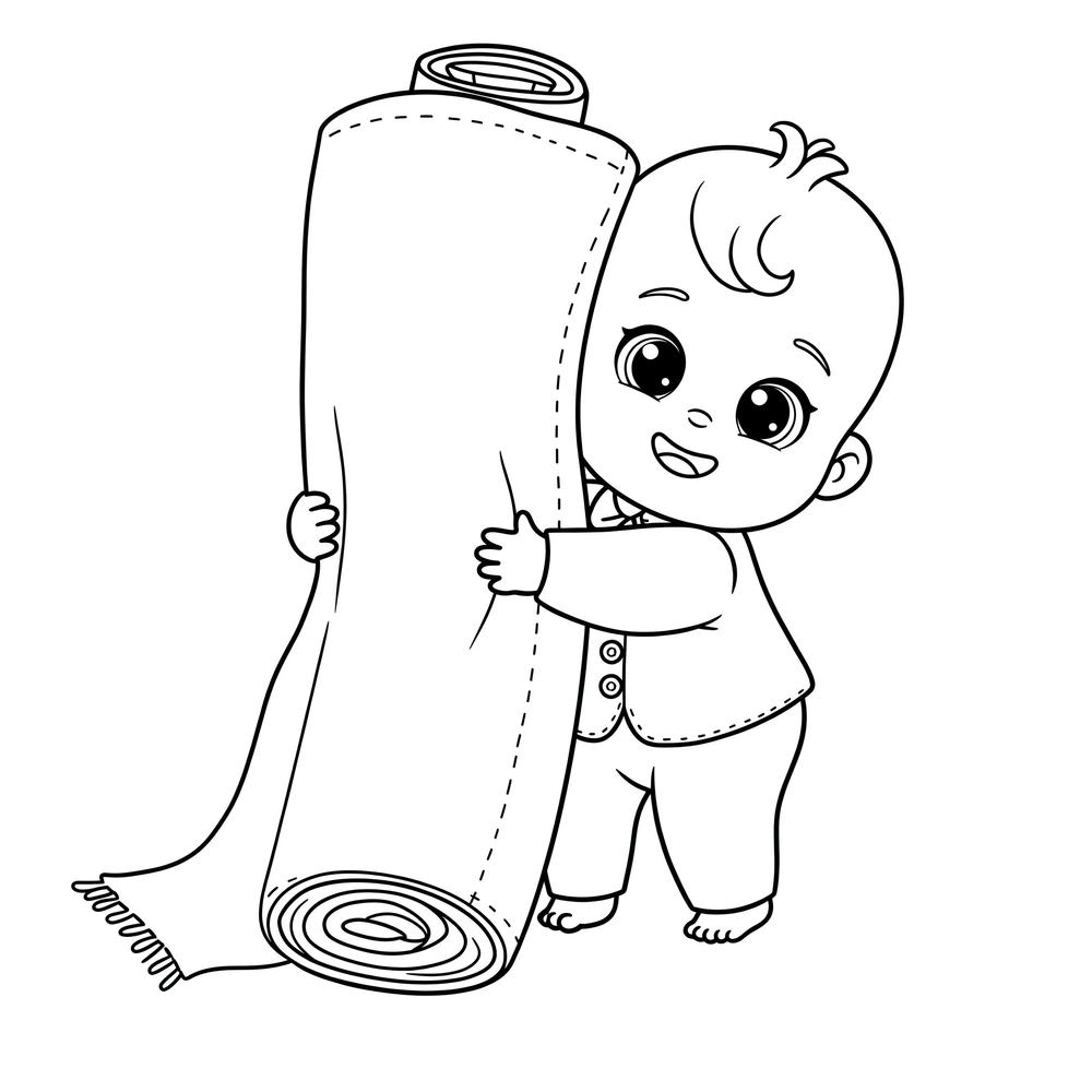 tô màu cô thợ may truyền thống Việt Nam
