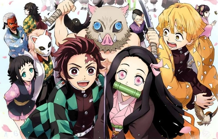 tranh vẽ kimetsu no yaiba