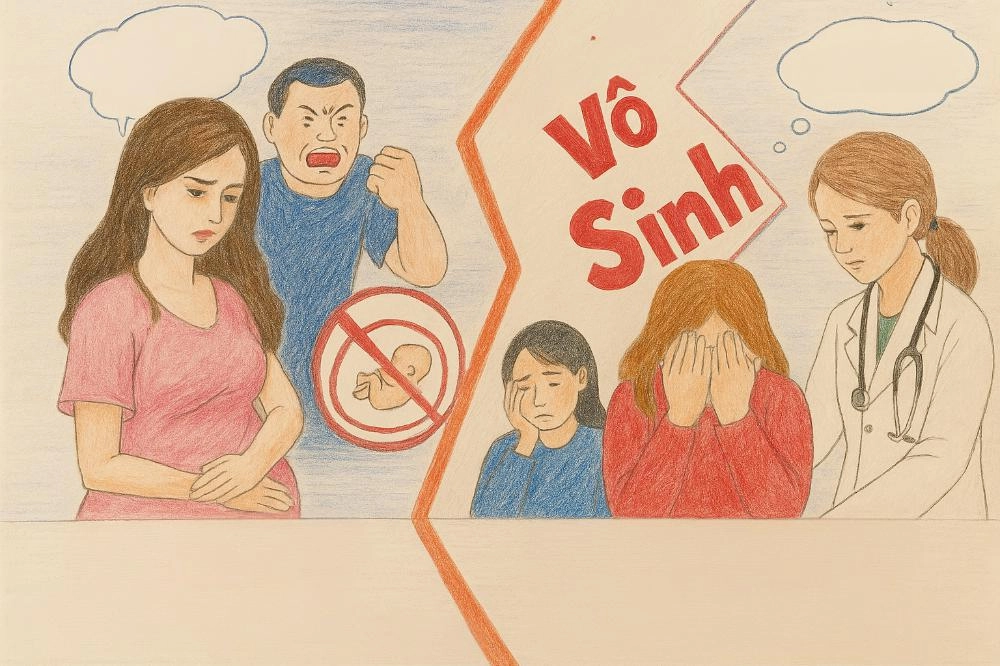 tranh vẽ bình đẳng giới cho chiến dịch tuyên truyền