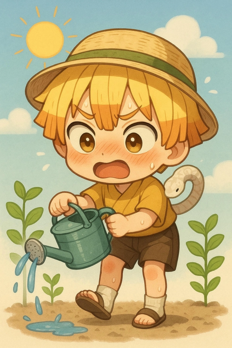 ảnh zenitsu chibi kawaii