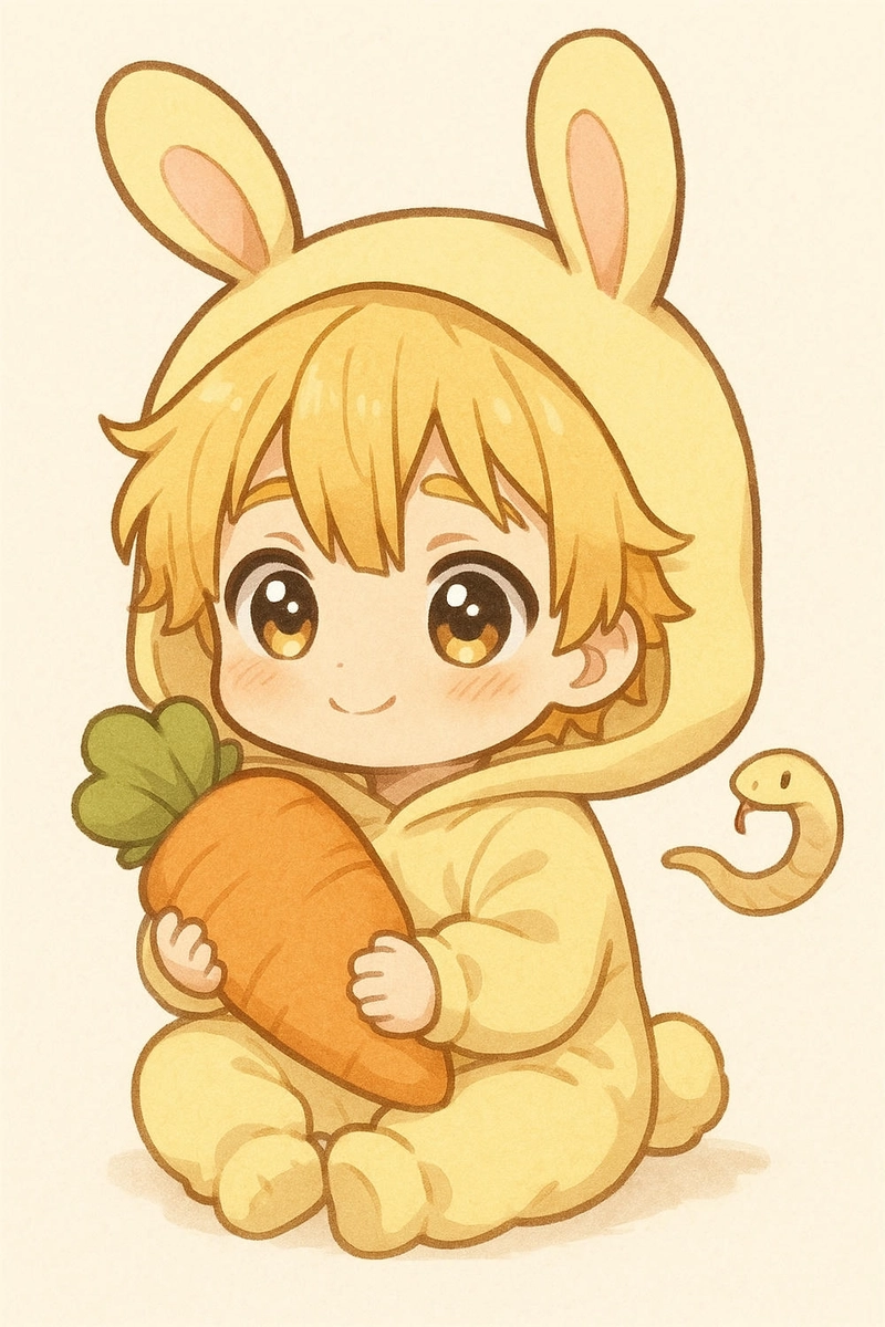 hình zenitsu chibi đáng yêu