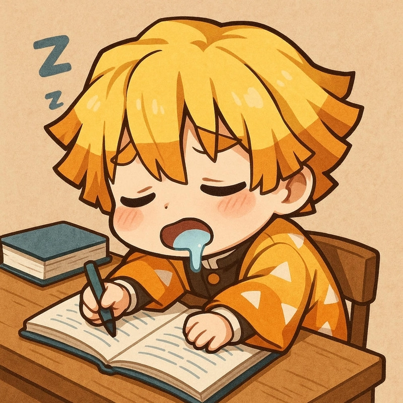 zenitsu anime chibi ngộ nghĩnh