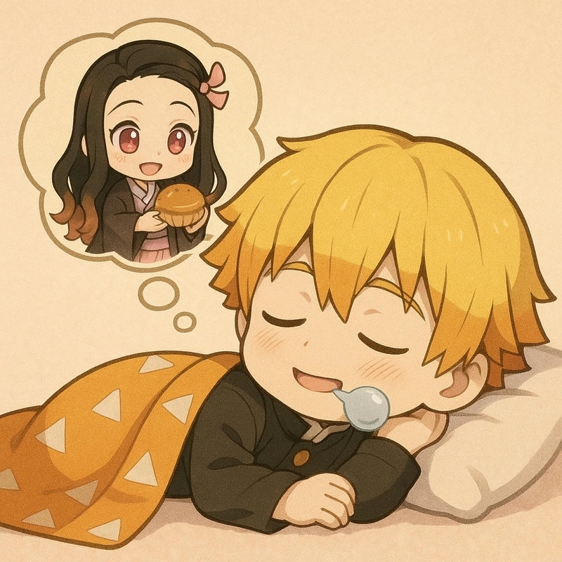 ảnh zenitsu chibi cute