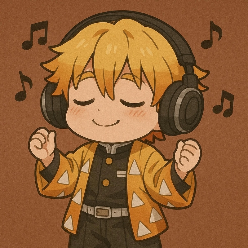 zenitsu chibi anime dễ thương